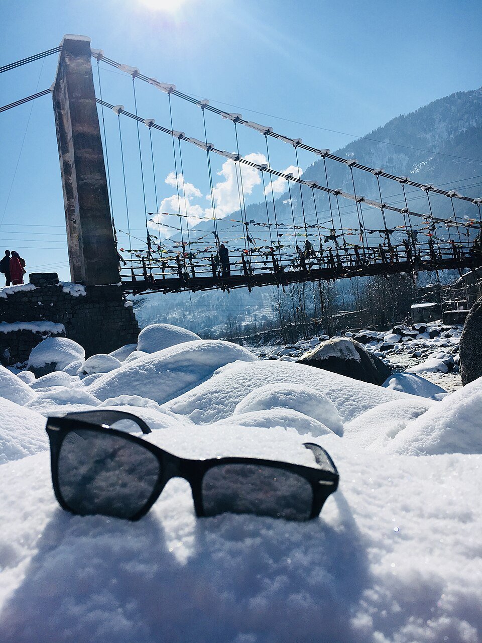 Manali Snowfall